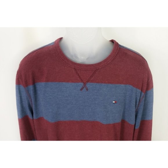 SOLD☆ Tommy Hilfiger Rugby Sweatershirt XL - Picture 2 of 5